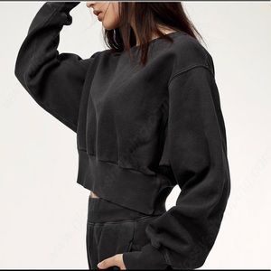 TNA Perkins Cropped Sweatshirt